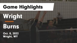 Wright  vs Burns  Game Highlights - Oct. 8, 2022