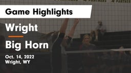 Wright  vs Big Horn  Game Highlights - Oct. 14, 2022