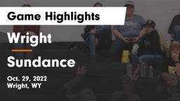 Wright  vs Sundance  Game Highlights - Oct. 29, 2022