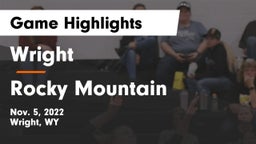 Wright  vs Rocky Mountain  Game Highlights - Nov. 5, 2022