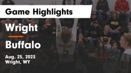 Wright  vs Buffalo  Game Highlights - Aug. 25, 2023