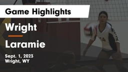 Wright  vs Laramie  Game Highlights - Sept. 1, 2023