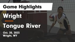Wright  vs Tongue River  Game Highlights - Oct. 20, 2023