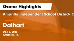 Amarillo Independent School District- Caprock  vs Dalhart  Game Highlights - Dec 6, 2016