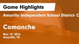 Amarillo Independent School District- Caprock  vs Comanche  Game Highlights - Nov 19, 2016