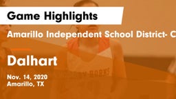Amarillo Independent School District- Caprock  vs Dalhart  Game Highlights - Nov. 14, 2020