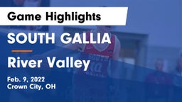 SOUTH GALLIA  vs River Valley  Game Highlights - Feb. 9, 2022