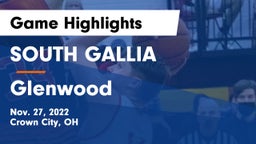 SOUTH GALLIA  vs Glenwood  Game Highlights - Nov. 27, 2022
