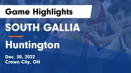 SOUTH GALLIA  vs Huntington  Game Highlights - Dec. 30, 2022