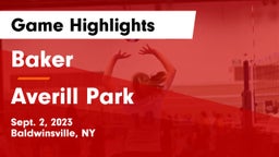 Baker  vs Averill Park  Game Highlights - Sept. 2, 2023