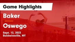 Baker  vs Oswego  Game Highlights - Sept. 12, 2023