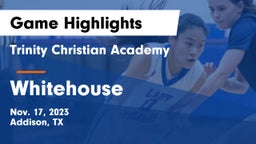 Trinity Christian Academy  vs Whitehouse  Game Highlights - Nov. 17, 2023