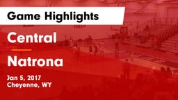 Central  vs Natrona Game Highlights - Jan 5, 2017