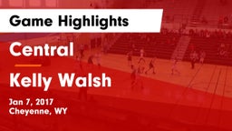 Central  vs Kelly Walsh  Game Highlights - Jan 7, 2017