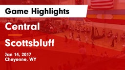 Central  vs Scottsbluff  Game Highlights - Jan 14, 2017