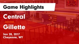 Central  vs Gillette Game Highlights - Jan 28, 2017