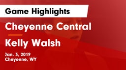 Cheyenne Central  vs Kelly Walsh  Game Highlights - Jan. 3, 2019