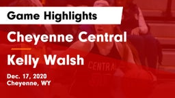 Cheyenne Central  vs Kelly Walsh  Game Highlights - Dec. 17, 2020