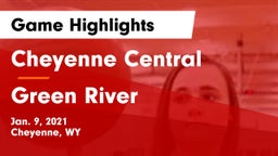 Cheyenne Central  vs Green River  Game Highlights - Jan. 9, 2021