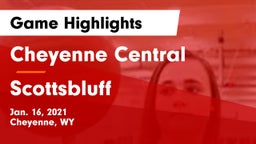 Cheyenne Central  vs Scottsbluff  Game Highlights - Jan. 16, 2021
