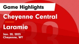 Cheyenne Central  vs Laramie  Game Highlights - Jan. 20, 2023