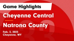 Cheyenne Central  vs Natrona County  Game Highlights - Feb. 3, 2023