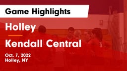 Holley  vs Kendall Central Game Highlights - Oct. 7, 2022