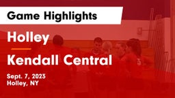 Holley  vs Kendall Central Game Highlights - Sept. 7, 2023