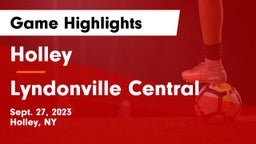 Holley  vs Lyndonville Central Game Highlights - Sept. 27, 2023
