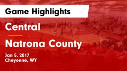 Central  vs Natrona County  Game Highlights - Jan 5, 2017