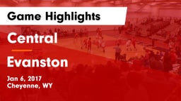 Central  vs Evanston  Game Highlights - Jan 6, 2017