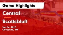 Central  vs Scottsbluff  Game Highlights - Jan 14, 2017