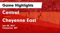 Central  vs Cheyenne East  Game Highlights - Jan 20, 2017