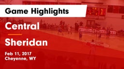 Central  vs Sheridan  Game Highlights - Feb 11, 2017