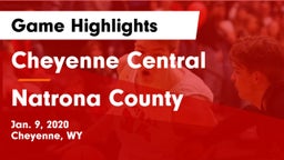 Cheyenne Central  vs Natrona County  Game Highlights - Jan. 9, 2020