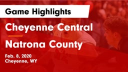 Cheyenne Central  vs Natrona County  Game Highlights - Feb. 8, 2020