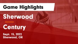Sherwood  vs Century  Game Highlights - Sept. 15, 2022