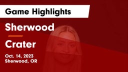 Sherwood  vs Crater  Game Highlights - Oct. 14, 2023