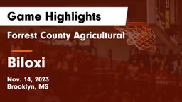 Forrest County Agricultural  vs Biloxi  Game Highlights - Nov. 14, 2023
