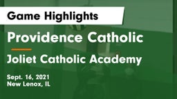 Providence Catholic  vs Joliet Catholic Academy  Game Highlights - Sept. 16, 2021