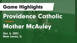 Providence Catholic  vs Mother McAuley  Game Highlights - Oct. 5, 2021