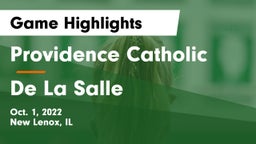 Providence Catholic  vs De La Salle Game Highlights - Oct. 1, 2022