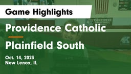 Providence Catholic  vs Plainfield South Game Highlights - Oct. 14, 2023