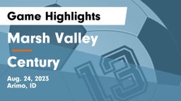 Marsh Valley  vs Century  Game Highlights - Aug. 24, 2023