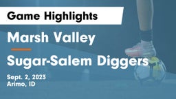 Marsh Valley  vs Sugar-Salem Diggers Game Highlights - Sept. 2, 2023
