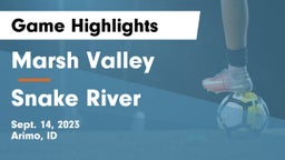 Marsh Valley  vs Snake River Game Highlights - Sept. 14, 2023