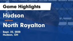 Hudson  vs North Royalton Game Highlights - Sept. 22, 2020