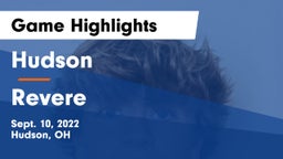 Hudson  vs Revere  Game Highlights - Sept. 10, 2022