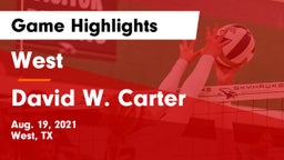 West  vs David W. Carter  Game Highlights - Aug. 19, 2021