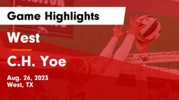 West  vs C.H. Yoe  Game Highlights - Aug. 26, 2023